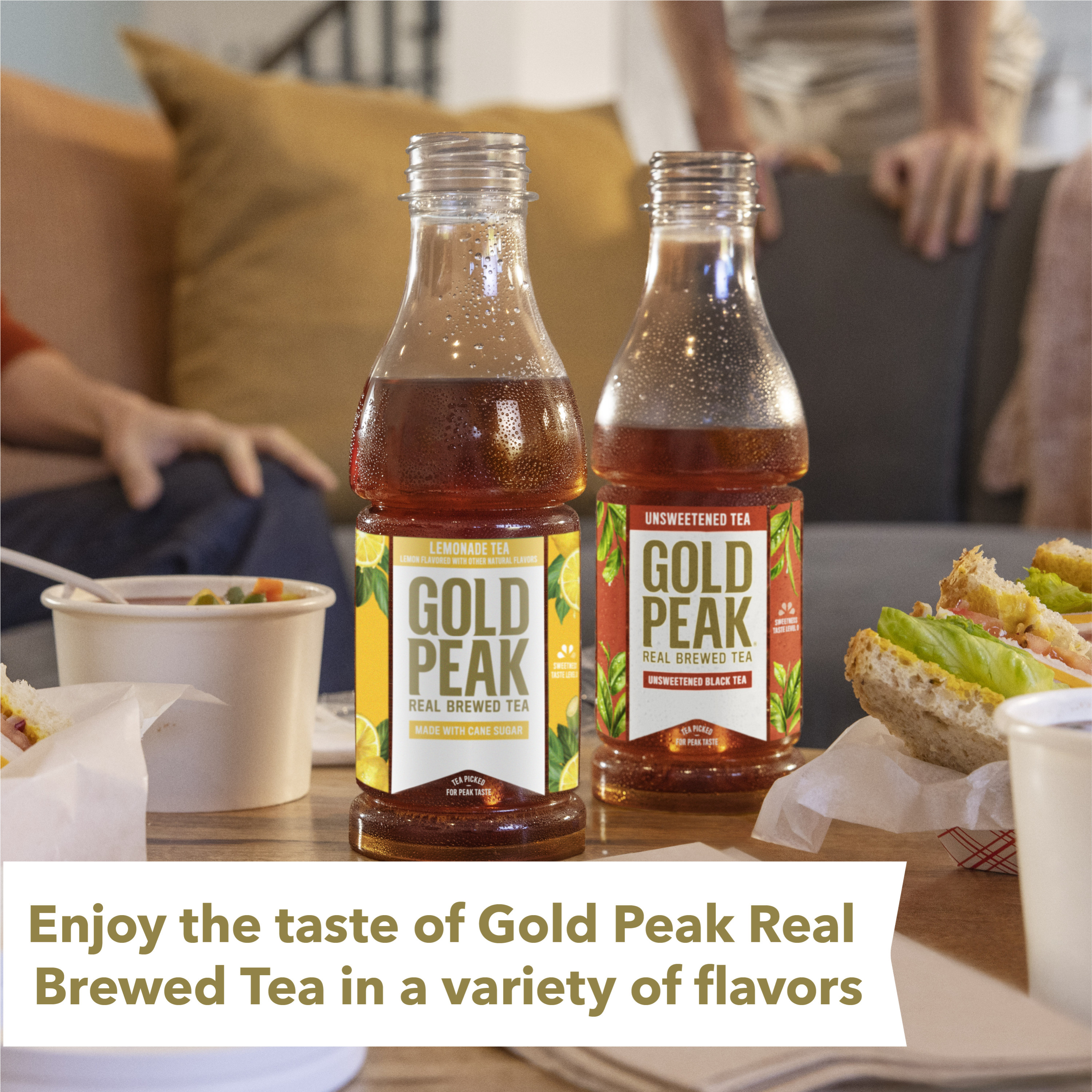 Gold Peak Lemonade Iced Tea, Sweet Tea Bottle, 18.5 Fl Oz | Giant