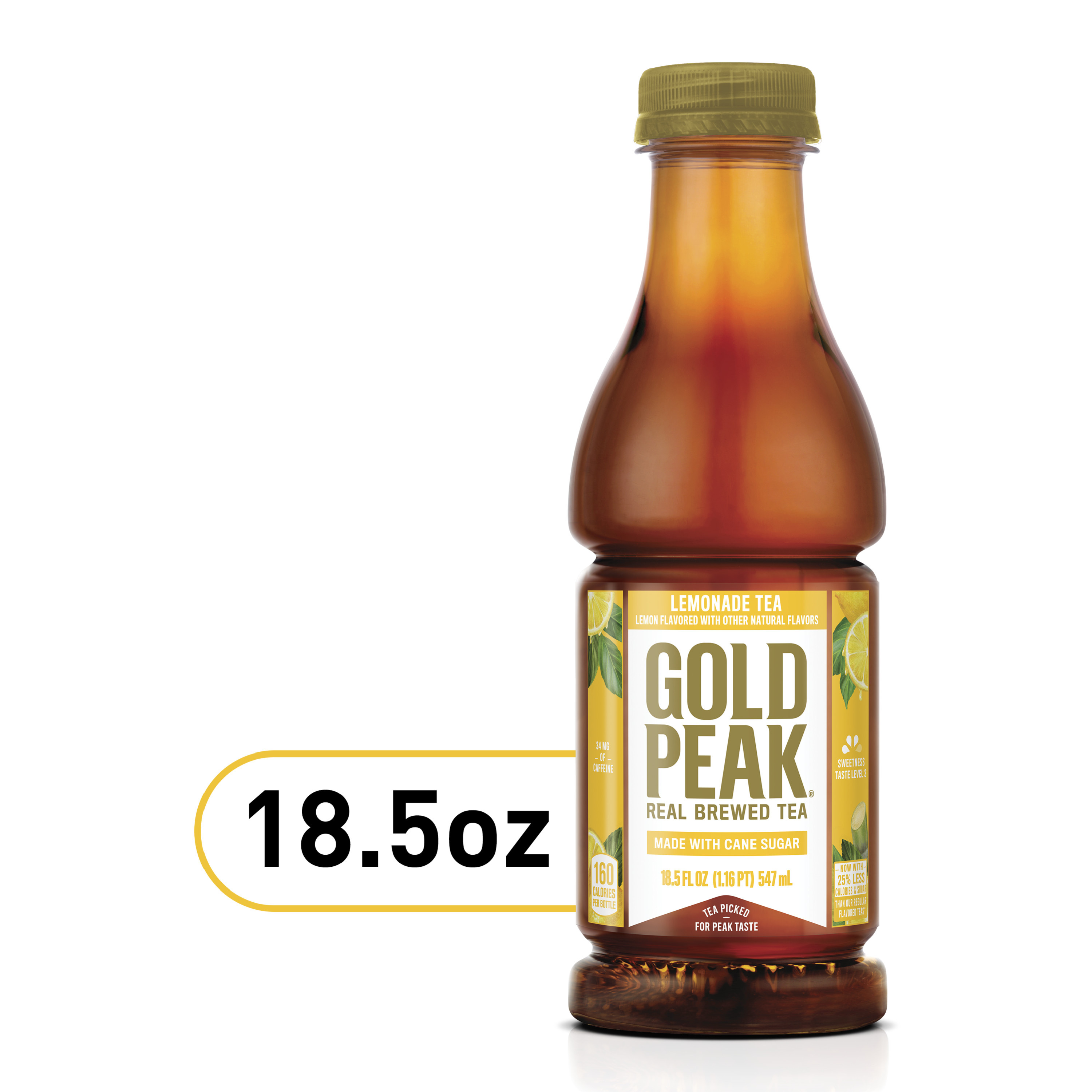 Gold Peak Lemonade Iced Tea, Sweet Tea Bottle, 18.5 Fl Oz | Giant