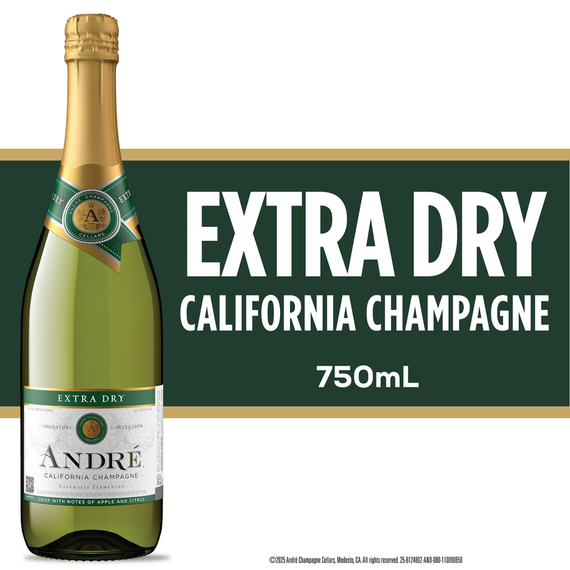Andre Extra Dry Champagne Sparkling Wine 750ml | Giant Eagle