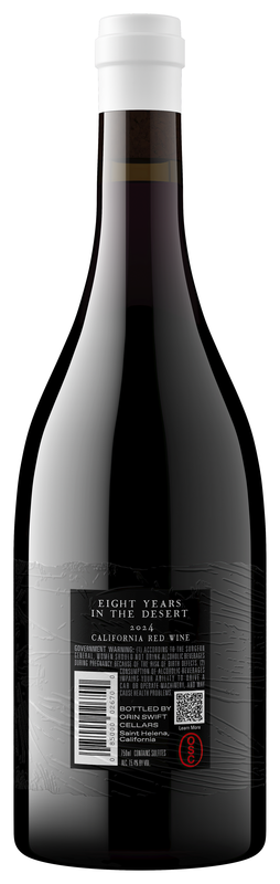 Orin Swift Eight Years in the Desert Red Wine 750ml | Giant Eagle