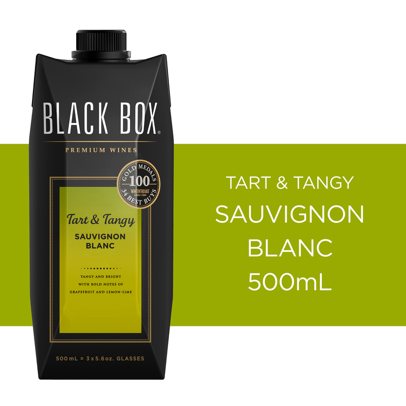 Black Box Tart and Tangy Sauvignon Blanc White Wine 500ml Tetra 