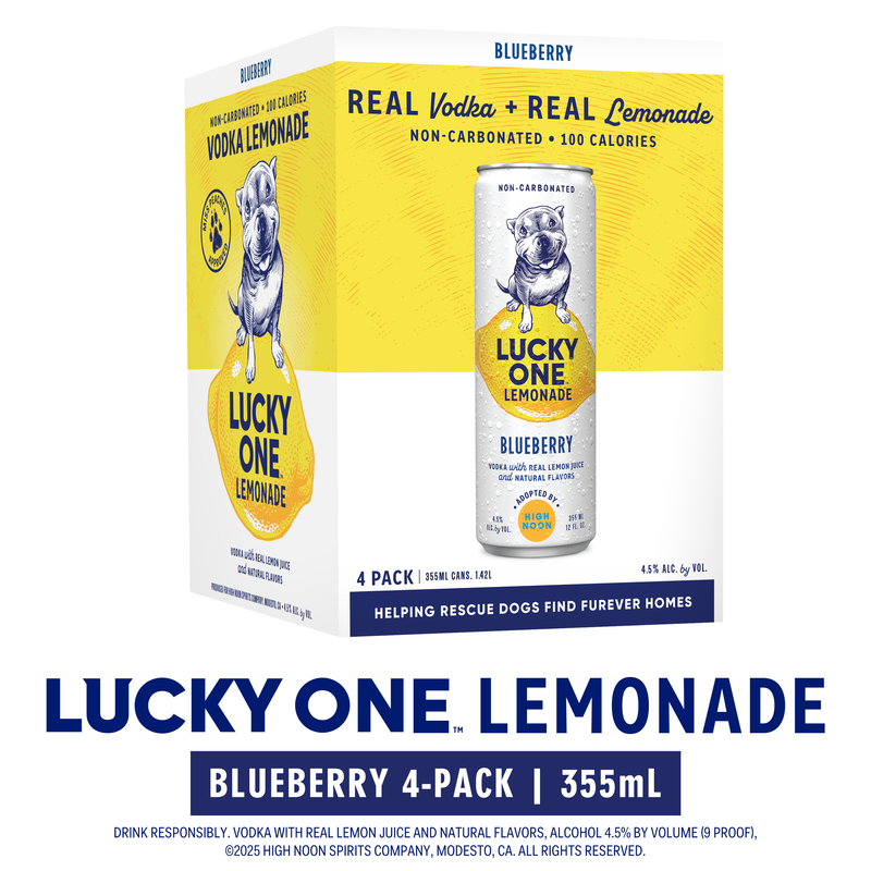 Lucky One Blueberry Vodka Lemonade | Giant Eagle | Because It