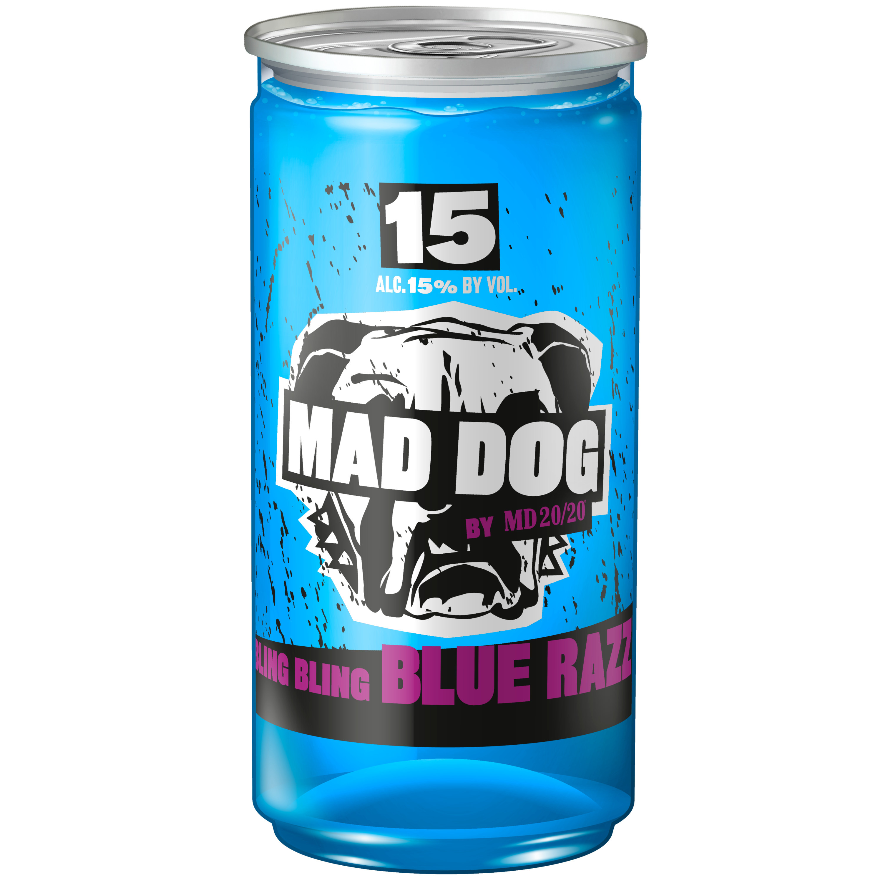 MAD DOG by MD 20/20 Bling Bling Blue Razz, 200ml | Giant Eagle