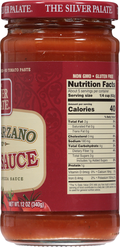 The Silver Palate San Marzano Blend Pizza Sauce | Giant Eagle