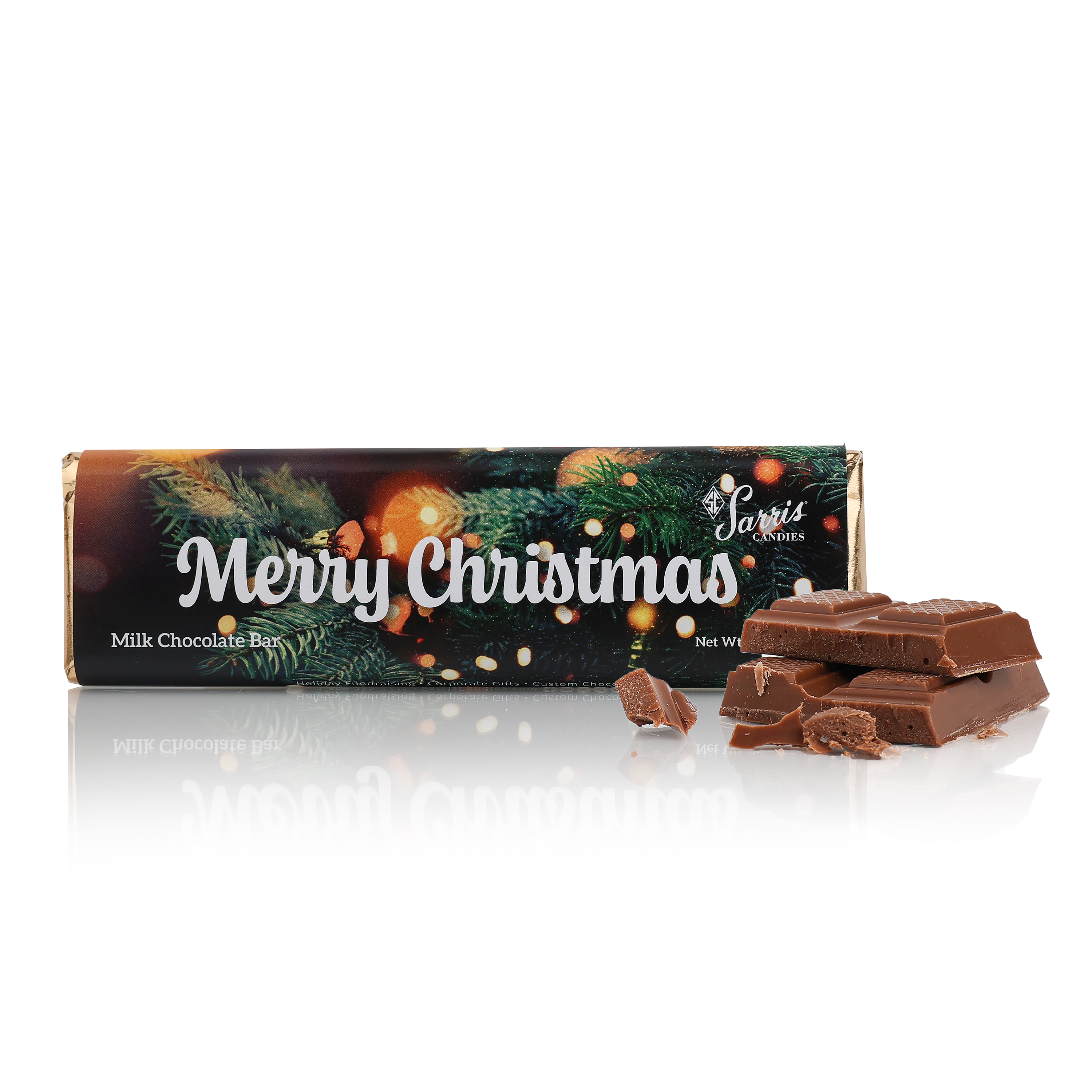Sarris Candies Merry Christmas Milk Chocolate Bar | Giant Eagle