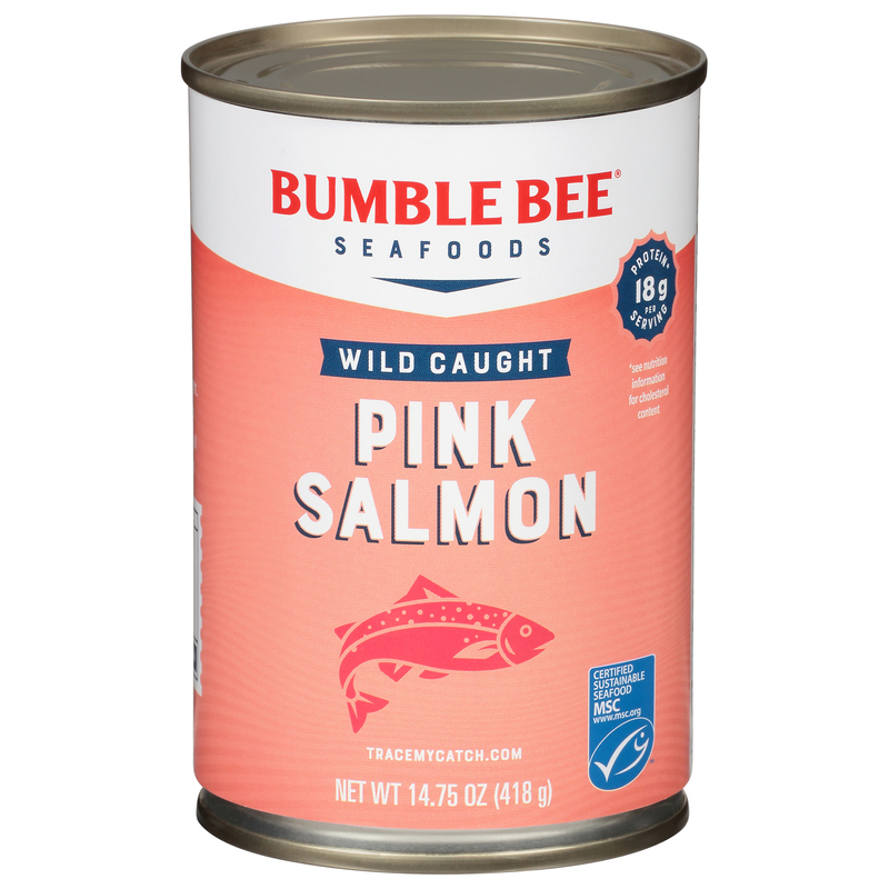 Bumble Bee Seafoods Salmon, Pink, Wild Caught | Giant Eagle