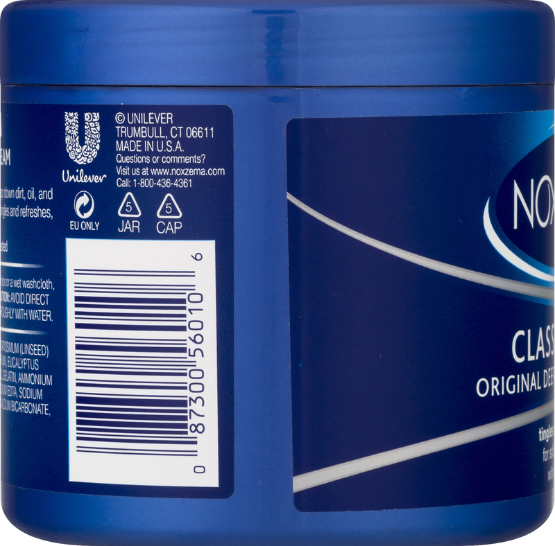 Noxzema Deep Cleansing Cream, Original, Classic Clean | Giant