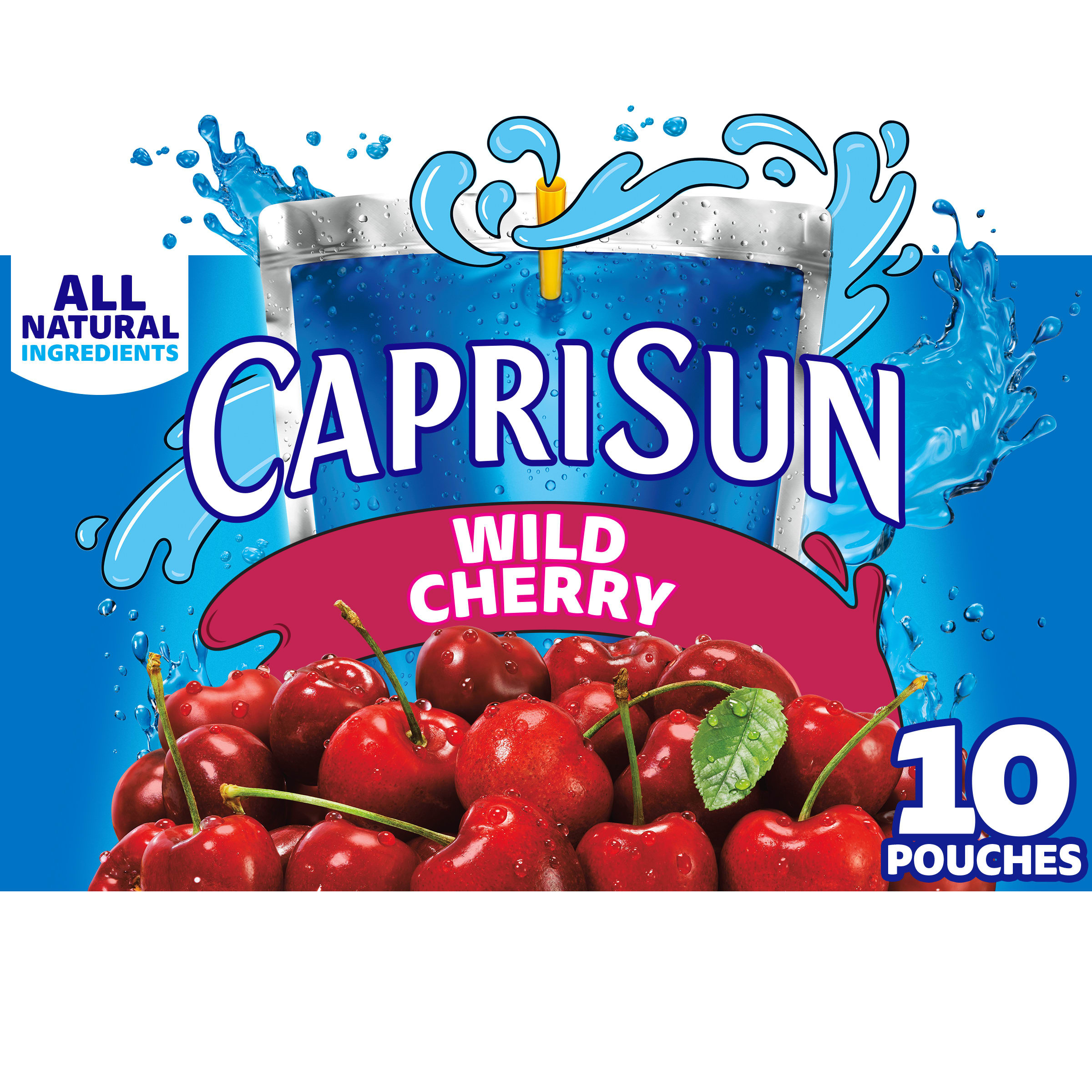 Capri Sun Wild Cherry Flavored with other natural flavor Juice
