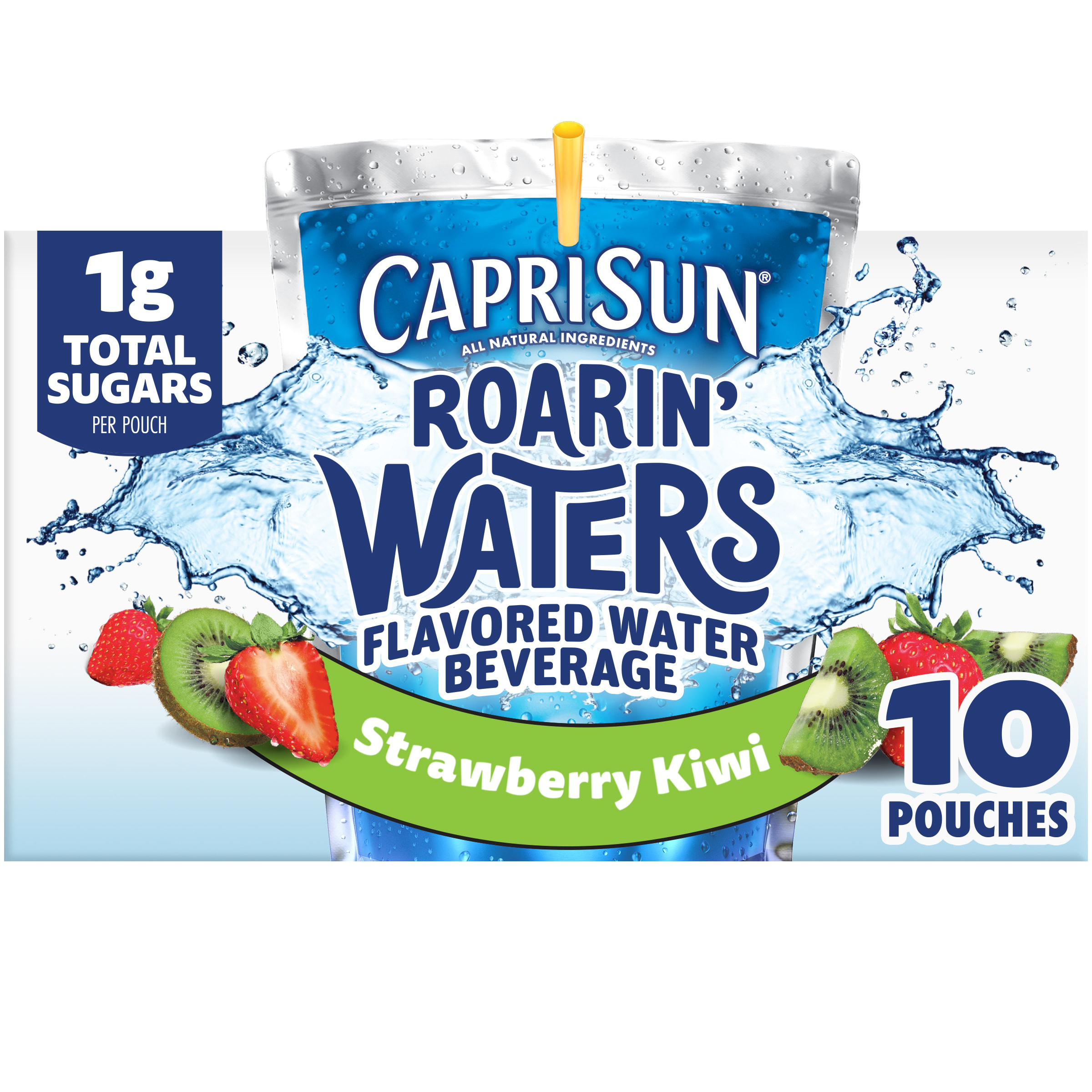 Capri Sun Roarin' Waters Strawberry Kiwi Flavored with other