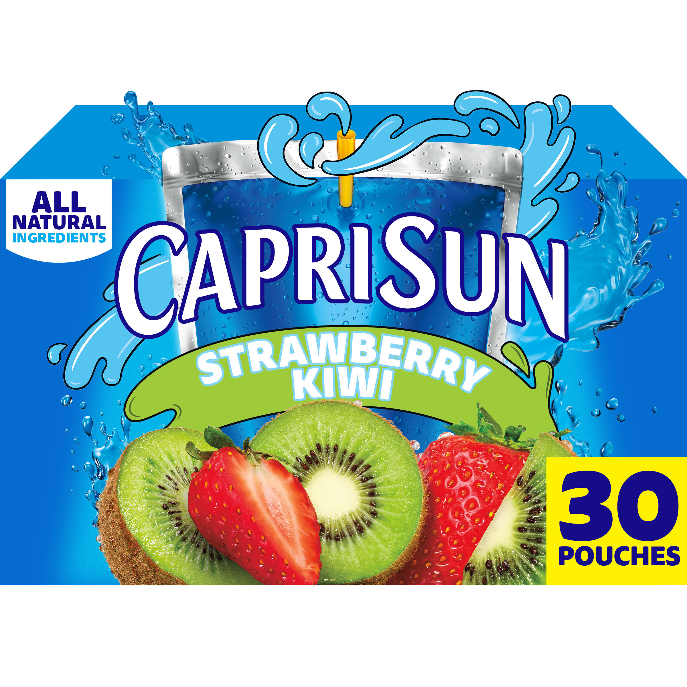 Capri Sun Strawberry Kiwi Naturally Flavored with other natural