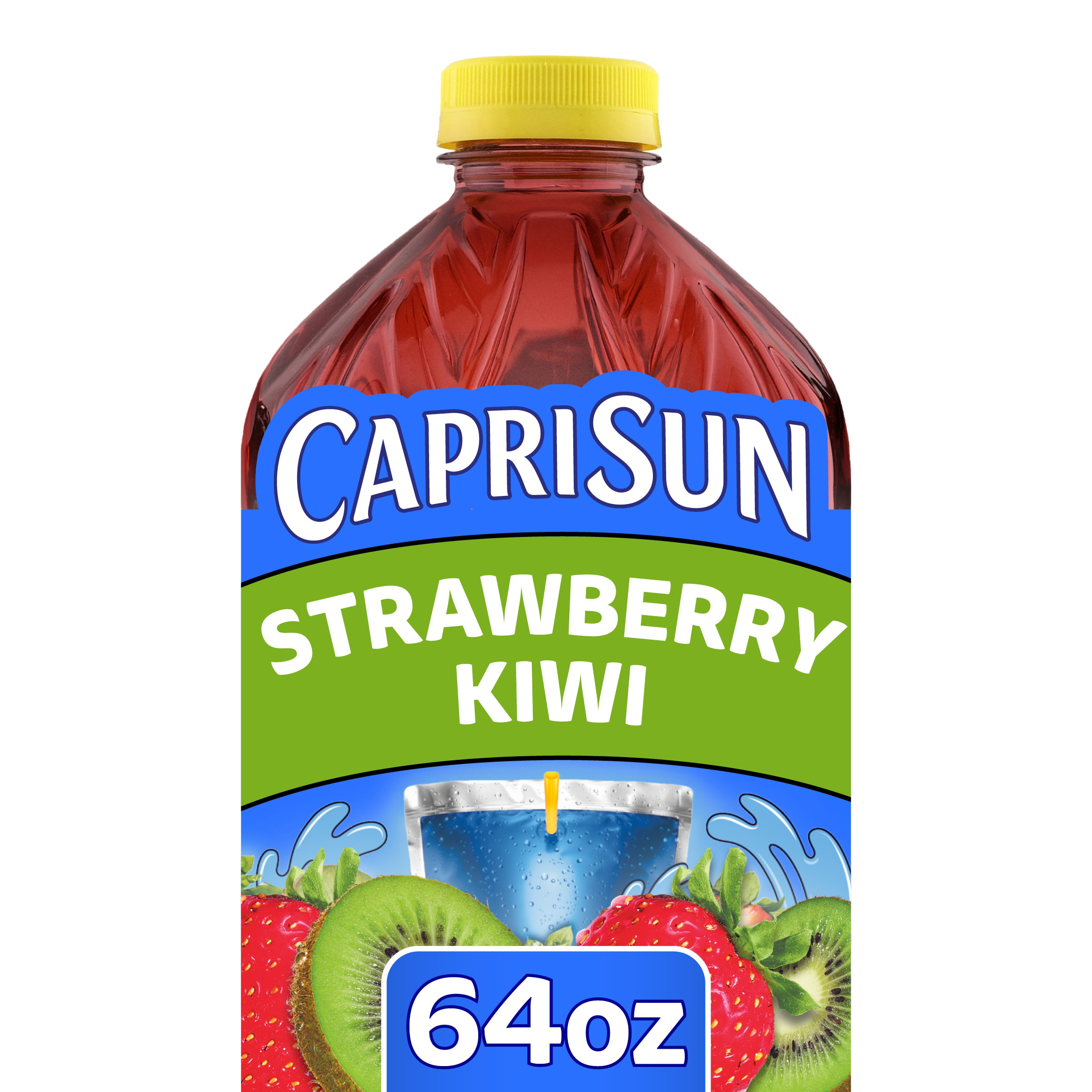 Capri Sun Strawberry Kiwi Flavored Juice Drink Blend from