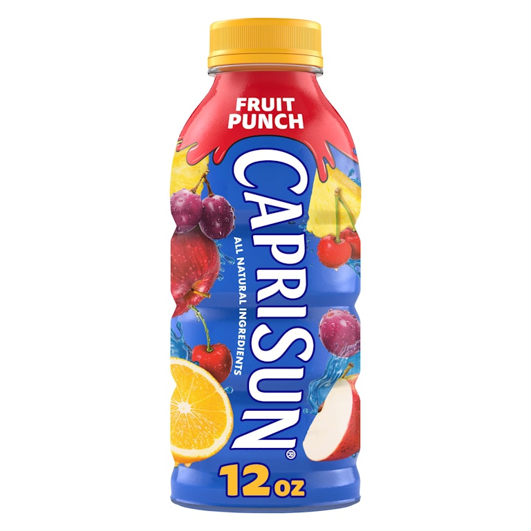 Capri Sun Fruit Punch Flavored Juice Drink Blend with other
