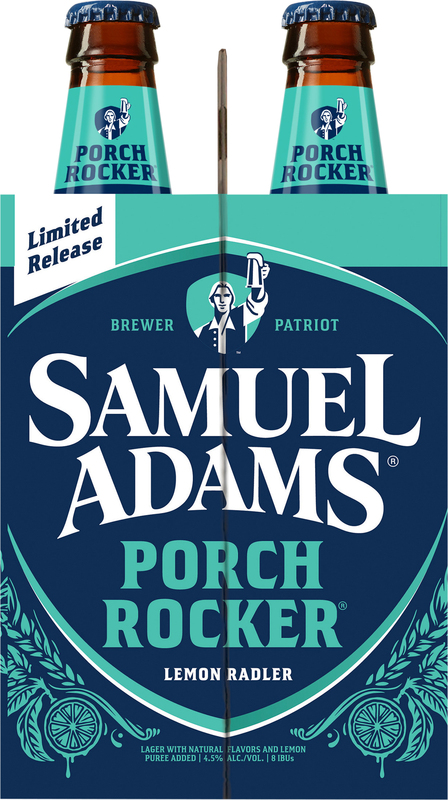 Samuel Adams Porch Rocker Lemon Radler Seasonal Beer (12 fl. oz
