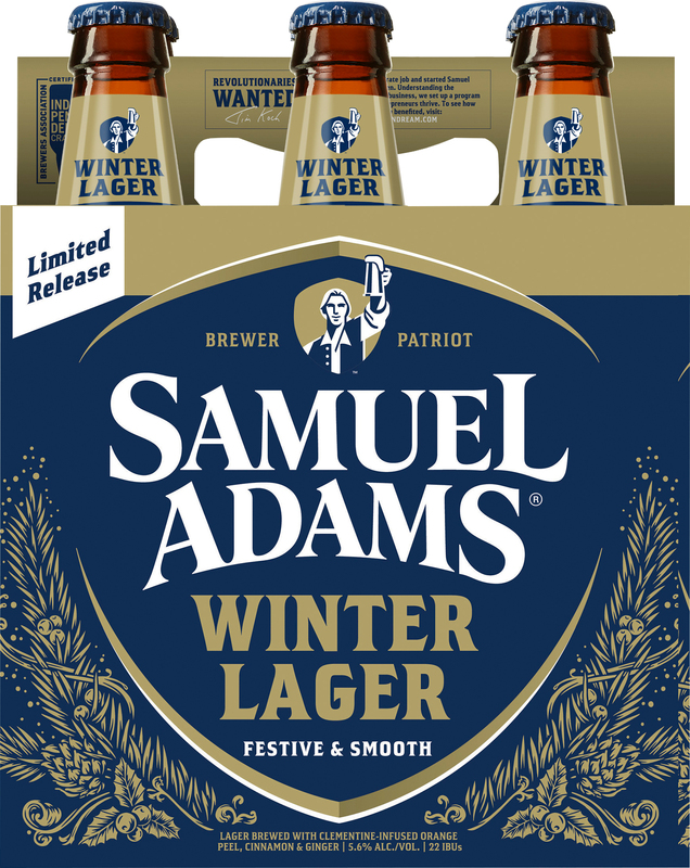 Samuel Adams Winter Lager Seasonal Beer (12 fl. oz. Bottle, 6pk
