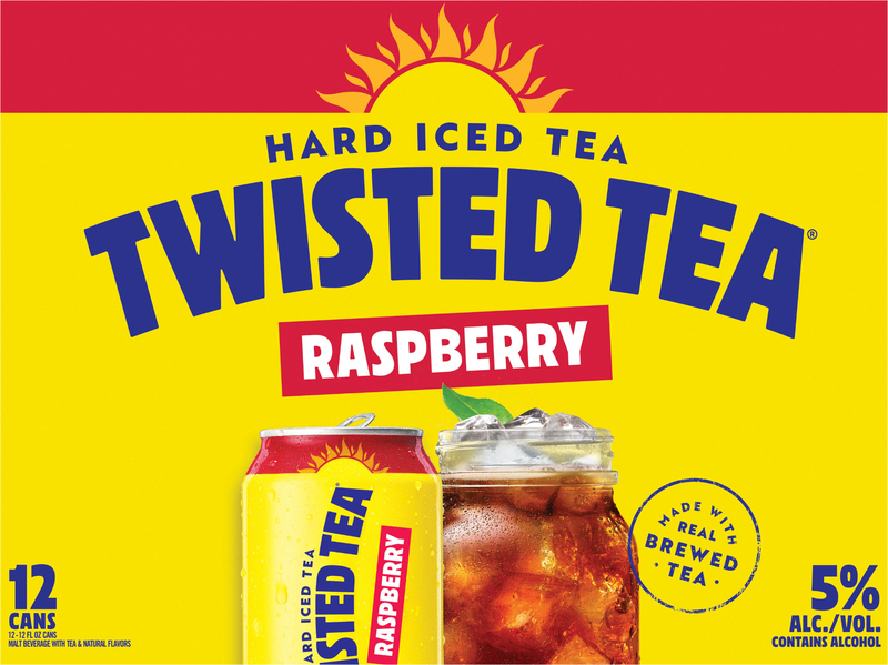 Twisted Tea Raspberry, Hard Iced Tea (12 fl. oz. Can, 12pk
