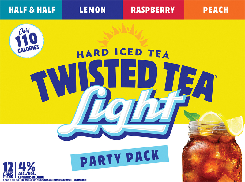 Twisted Tea Light Variety Pack, Hard Iced Tea (12 fl. oz. Can