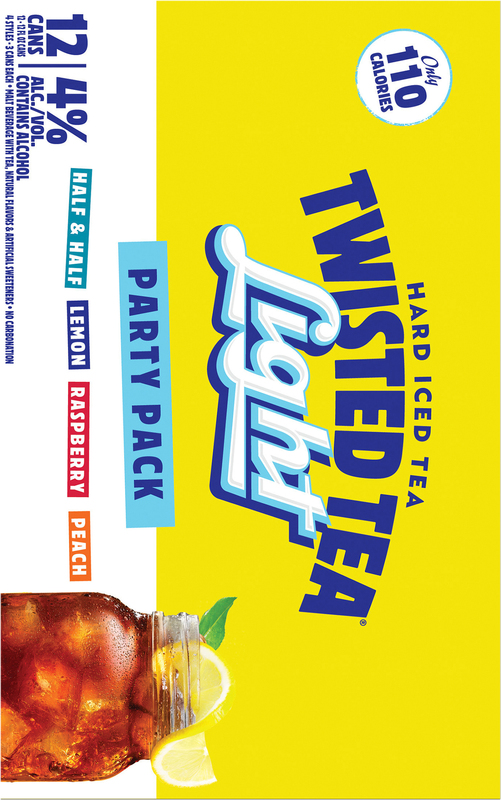 Twisted Tea Light Variety Pack, Hard Iced Tea (12 fl. oz. Can
