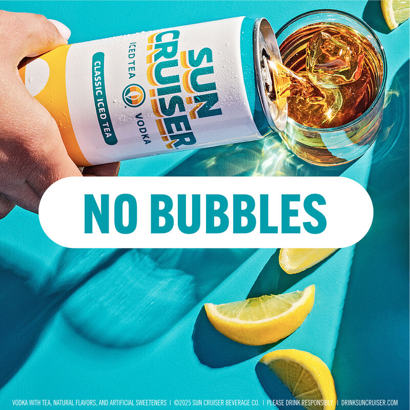 Sun Cruiser Iced Tea Vodka, Classic Iced Tea (12 fl. oz. Can, 8pk