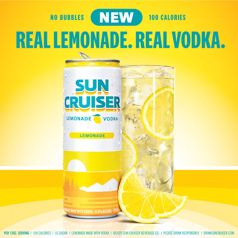 sun Sun Cruiser Lemonade Vodka Variety Pack (12 fl. oz. Can, 8pk