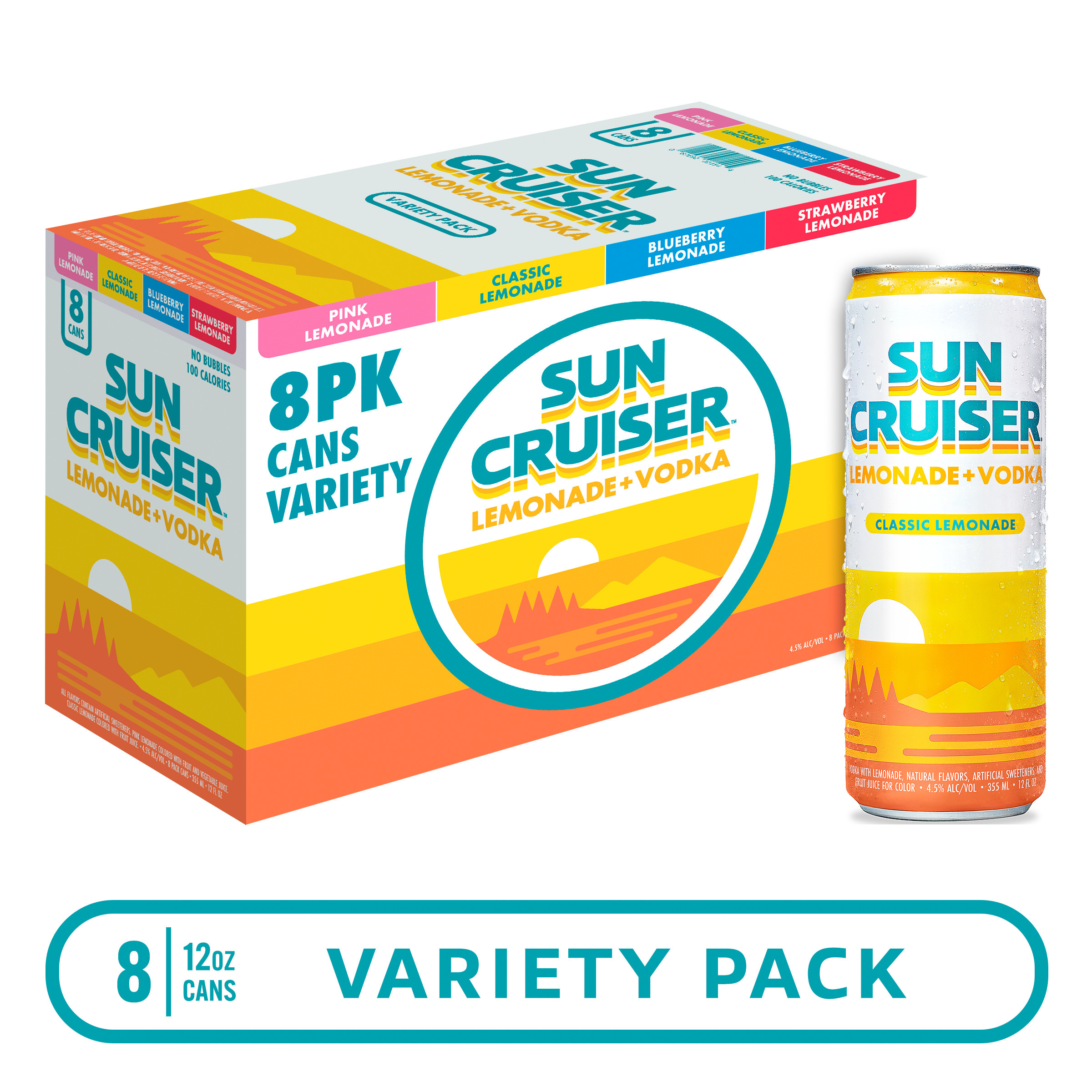 未開封 Duncan MKT-PC レモンソーダ Sun Cruiser Lemonade Vodka Variety Pack (12 fl. oz. Can, 8pk
