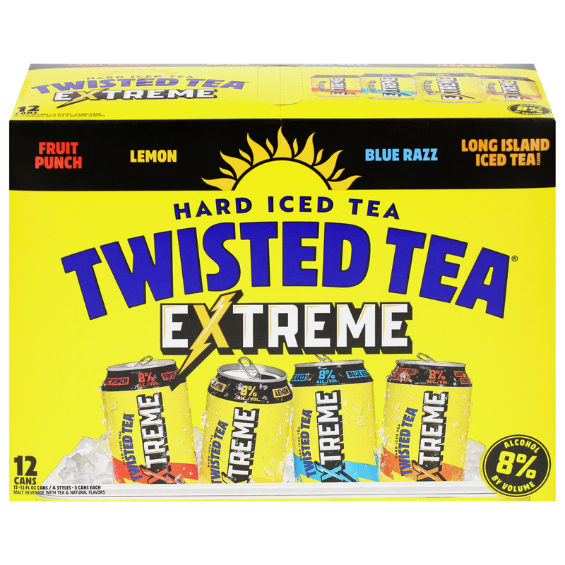 Twisted Tea Extreme Assorted Hard Iced Tea | Giant Eagle | Because