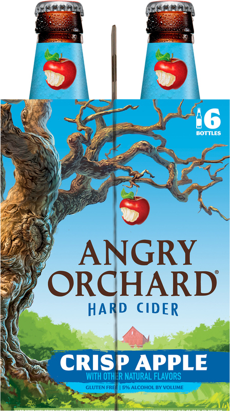 Angry Orchard Crisp Apple Hard Cider, Spiked (12 fl. oz. Bottle
