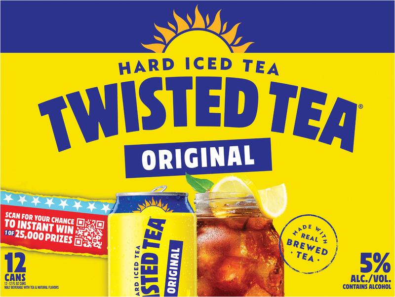 Twisted Tea Original, Hard Iced Tea (12 fl. oz. Can, 12pk