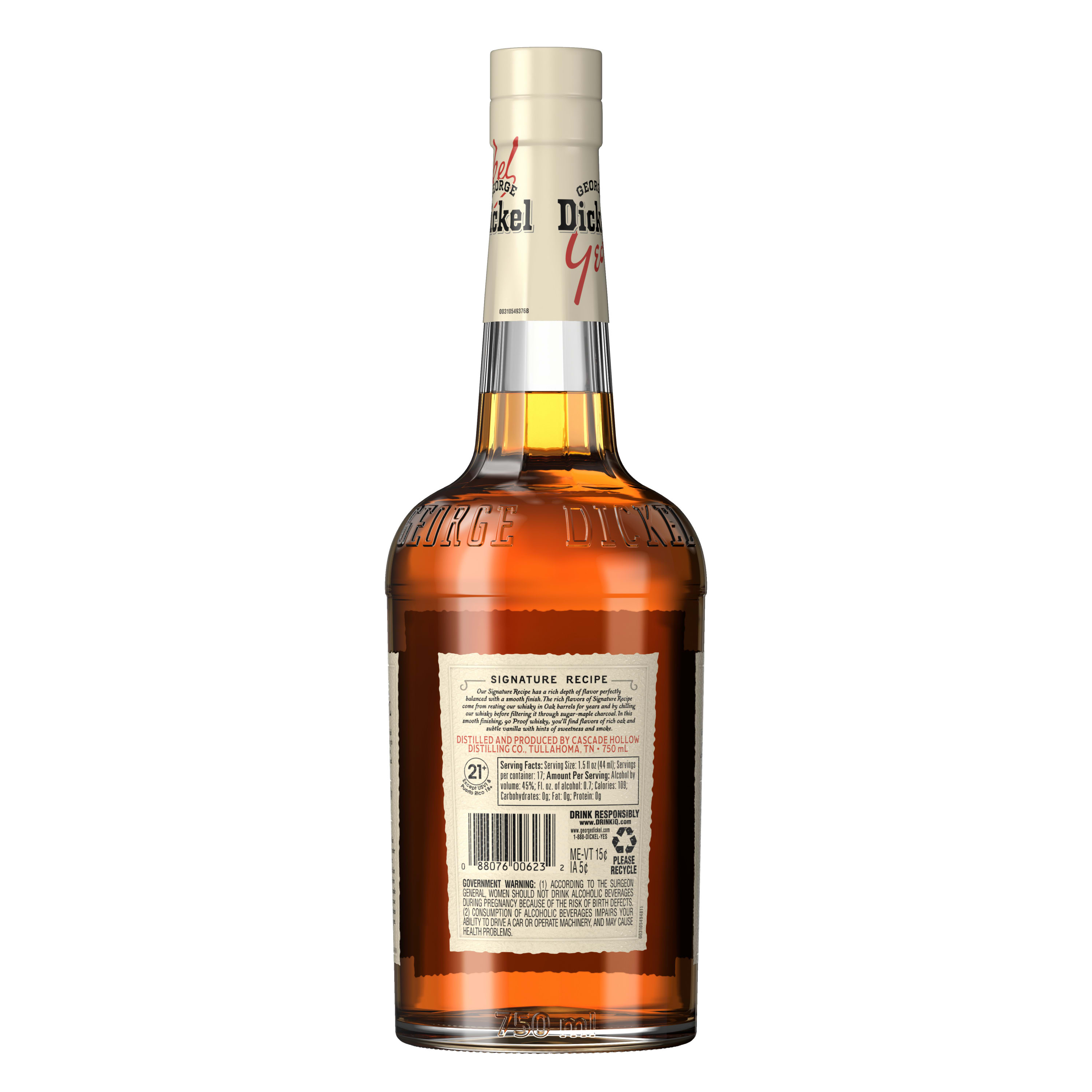 George Dickel Signature Recipe Tennessee Whisky, 750 mL | Giant