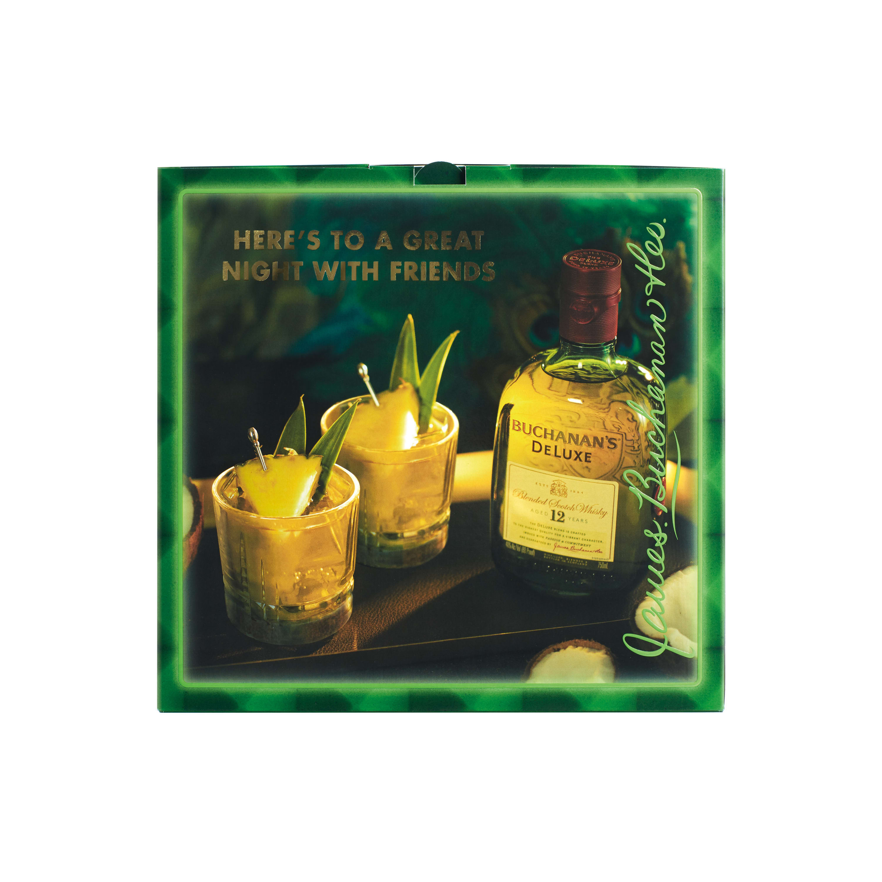 Buchanan's DeLuxe Aged 12 Years Blended Scotch Whisky, 750 mL