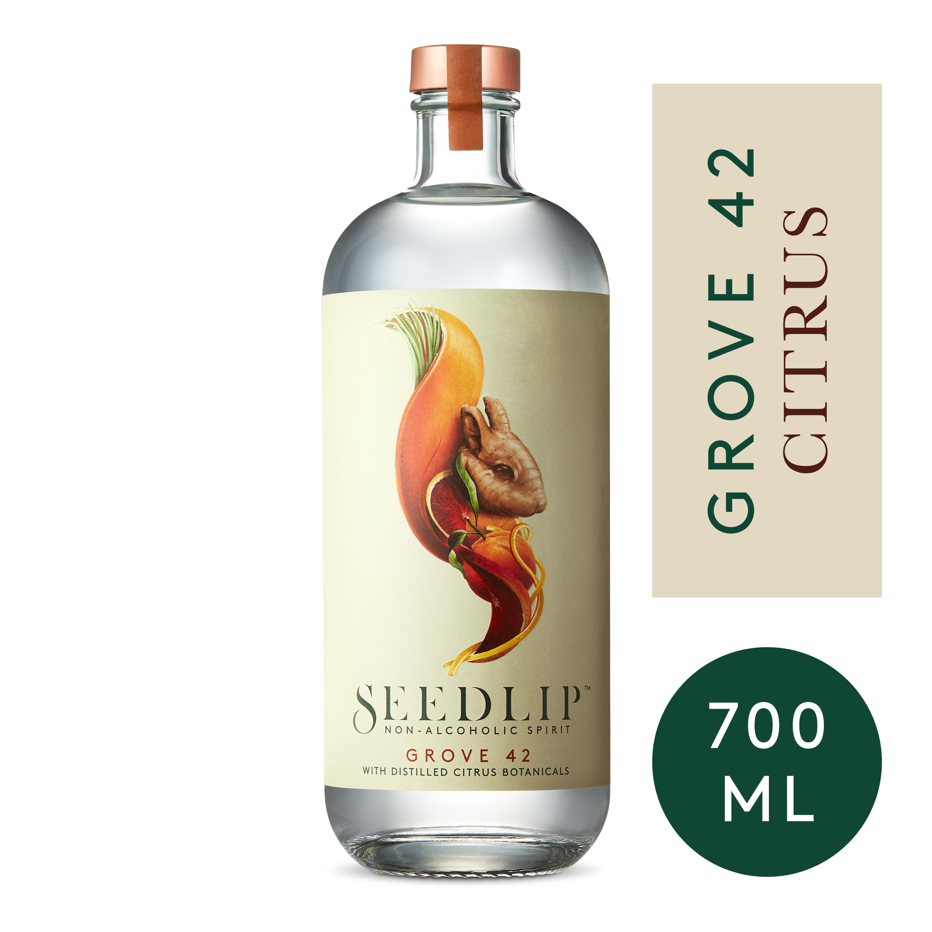 Seedlip Grove 42 Non-alcoholic Spirit, Calorie Free & Sugar Free