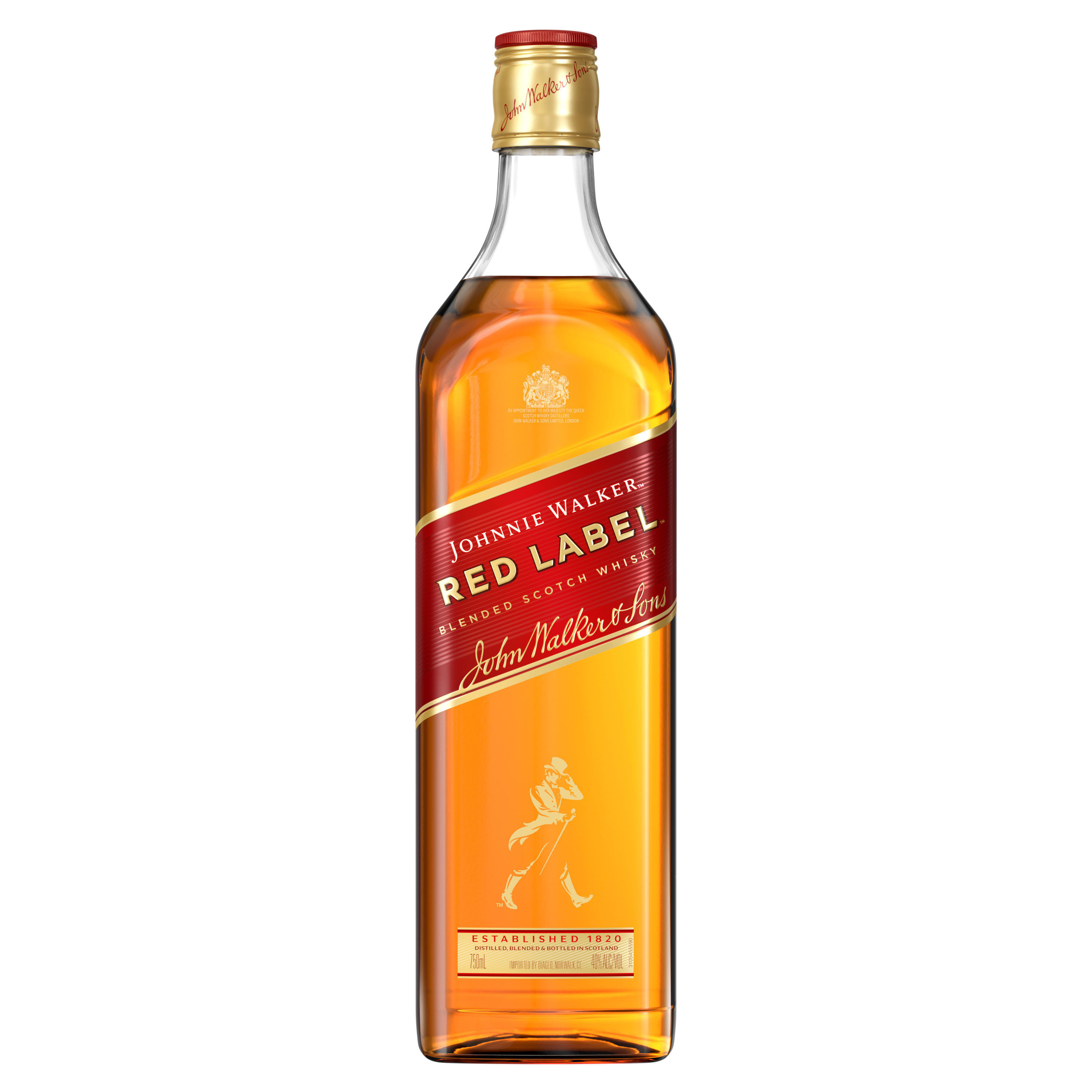 Johnnie Walker Red Label Blended Scotch Whisky, 750 mL | Giant