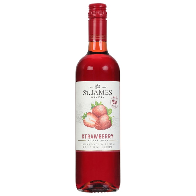 St. James Winery Sweet Wine, Strawberry | Giant Eagle | Because It St. James Winery Sweet Wine, Strawberry | Giant Eagle | Because It