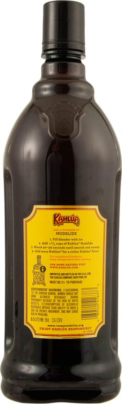 Kahlua Ready to Drink Mudslide with Rum and Coffee Liqueur, 1.75 L