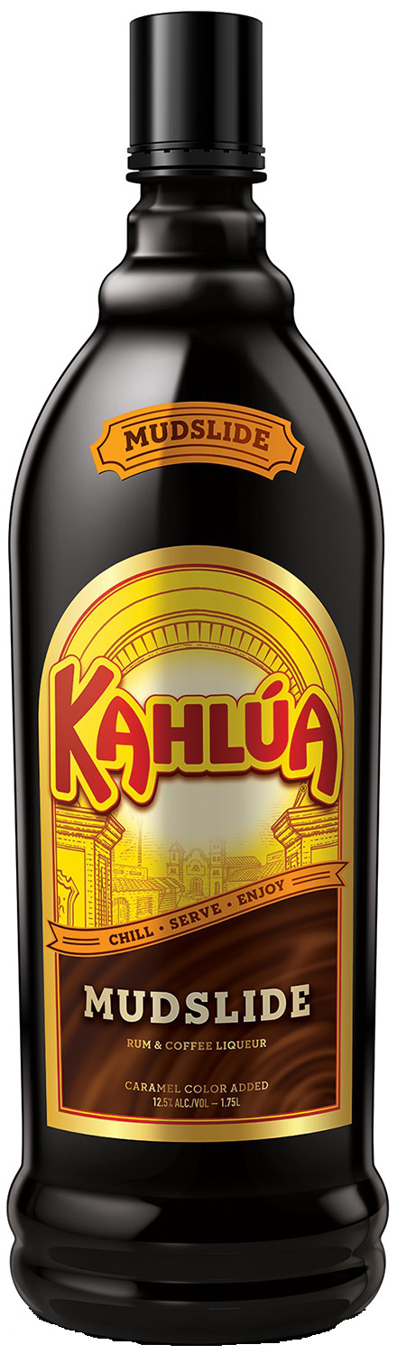 Kahlua Ready to Drink Mudslide with Rum and Coffee Liqueur, 1.75 L