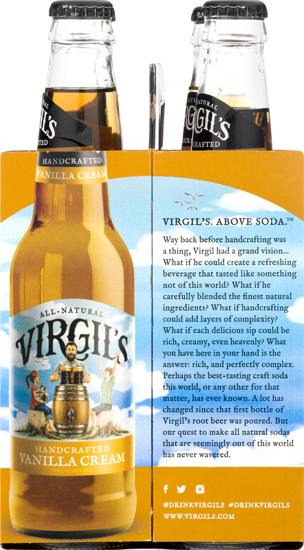 Virgil's Soda, Vanilla Cream, Handcrafted | Giant Eagle | Because
