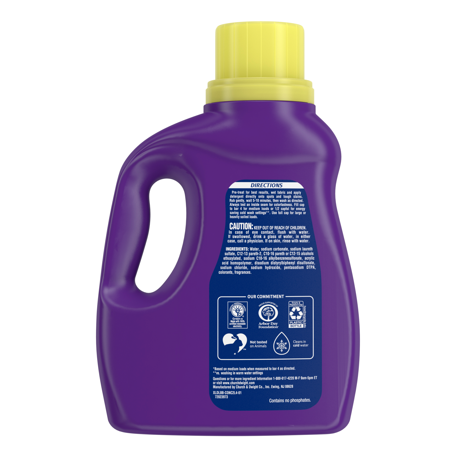 XTRA Woodland Mist Laundry Detergent Liquid, 48 Loads, (57.6 Fl oz