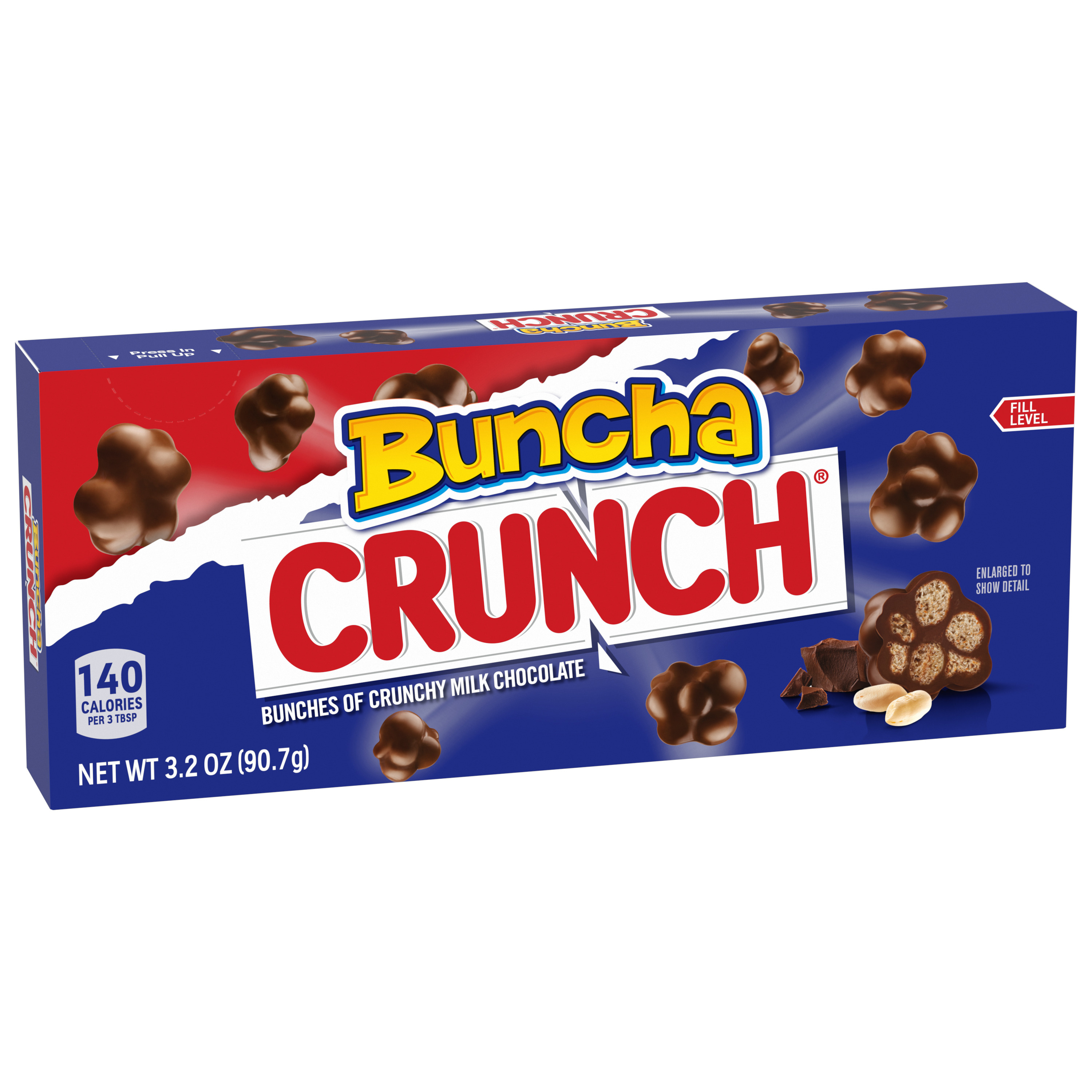 CRUNCH Full-Size Candy Bar, Creamy Milk Chocolate with Crunchy