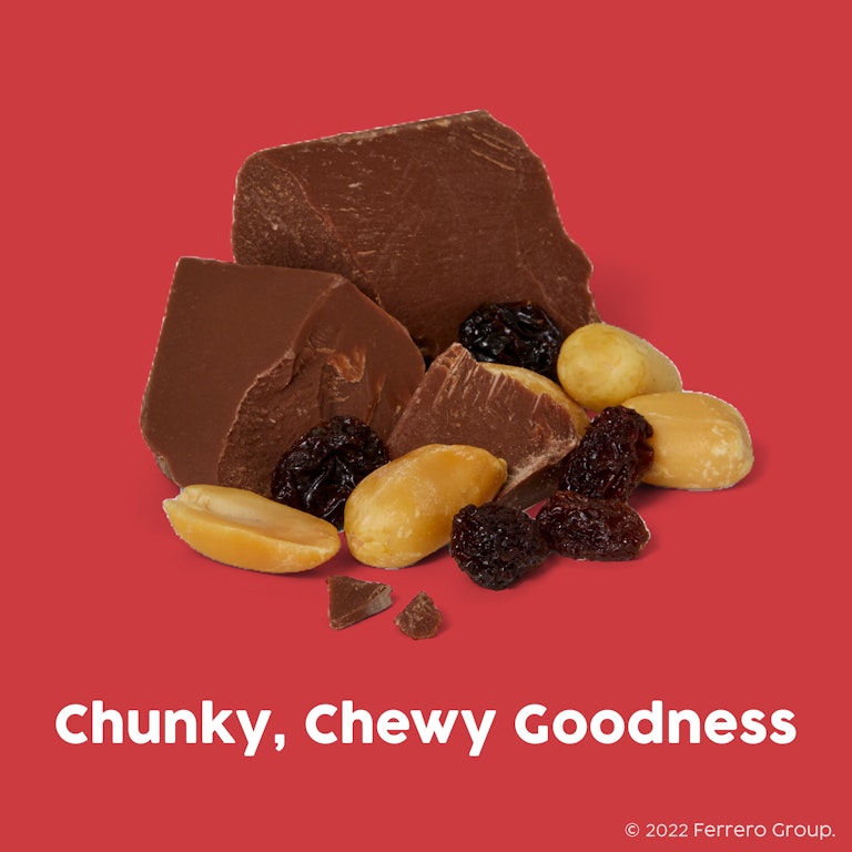 Chunky, Milk Chocolate with Peanuts and Raisins, Individually