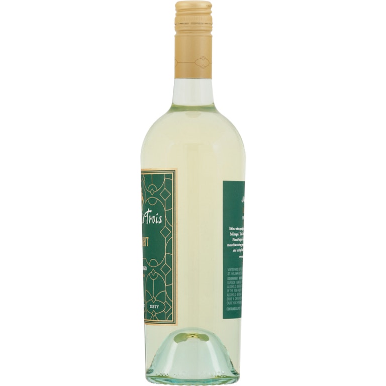 Menage a Trois Limelight Pinot Grigio California White Wine, 750 Menage a Trois Limelight Pinot Grigio California White Wine, 750