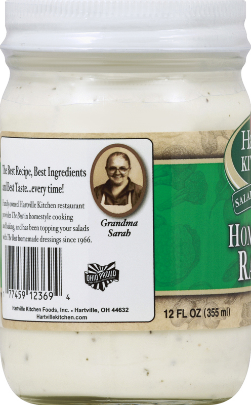 Hartville Kitchen Salad Dressing, Homestyle Ranch | Giant Eagle | Because  It Matters | Grocery Store & Pharmacy