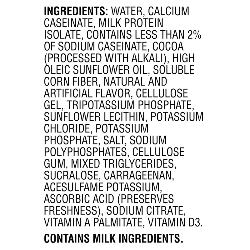 Muscle Milk Protein Shake, Zero Sugar, Chocolate, 12 Pack | Giant