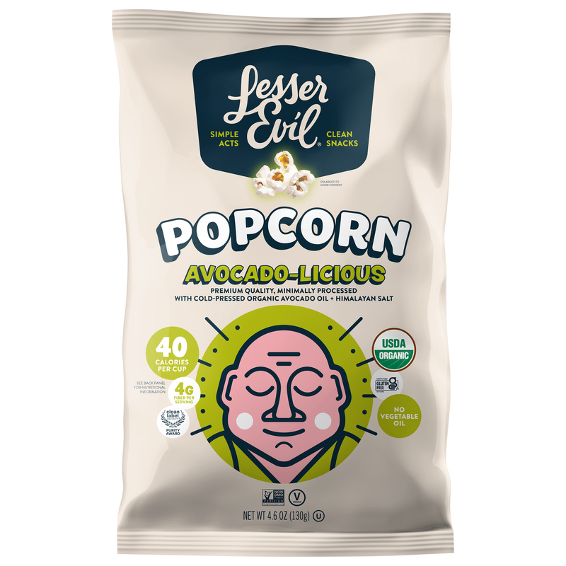 LesserEvil Avocado-Licious Popcorn | Giant Eagle | Because It