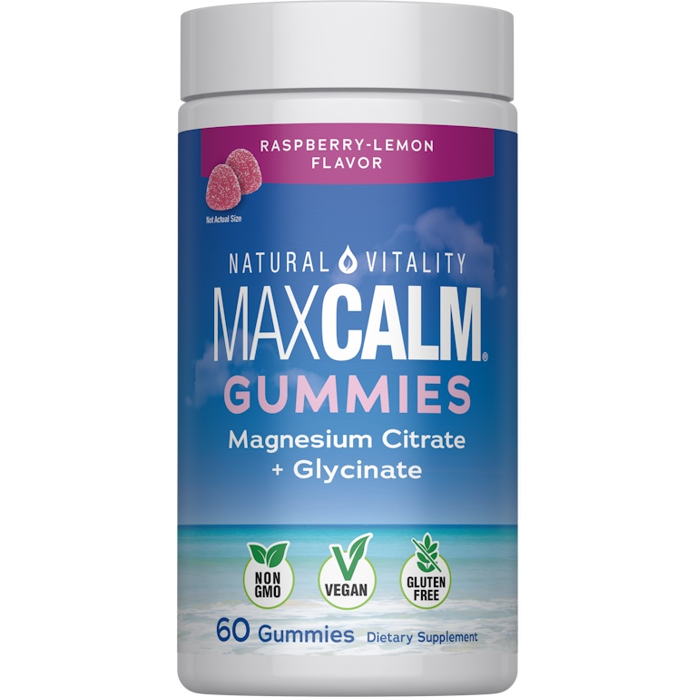 Natural Vitality Calm Raspberry-Lemon 60 Gummies | Giant Eagle Natural Vitality Calm Raspberry-Lemon 60 Gummies | Giant Eagle