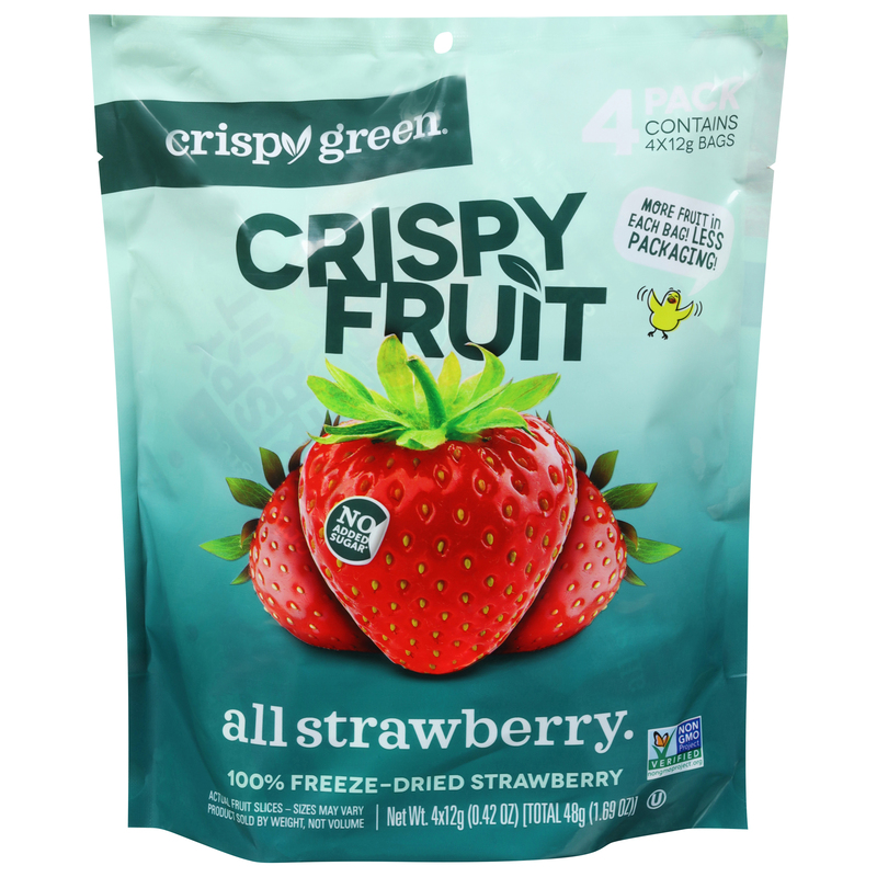 Crispy Green Crispy Fruit, All Strawberry | Giant Eagle | Because