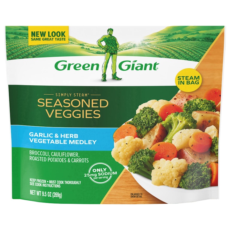 Green Giant Garlic & Herb Vegetable Medley with Dash Salt-Free Green Giant Garlic & Herb Vegetable Medley with Dash Salt-Free