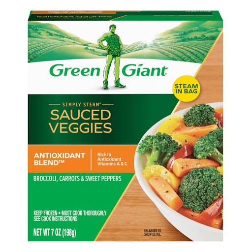 Green Giant Steam in Bag Broccoli, Carrots & Sweet Peppers Green Giant Steam in Bag Broccoli, Carrots & Sweet Peppers