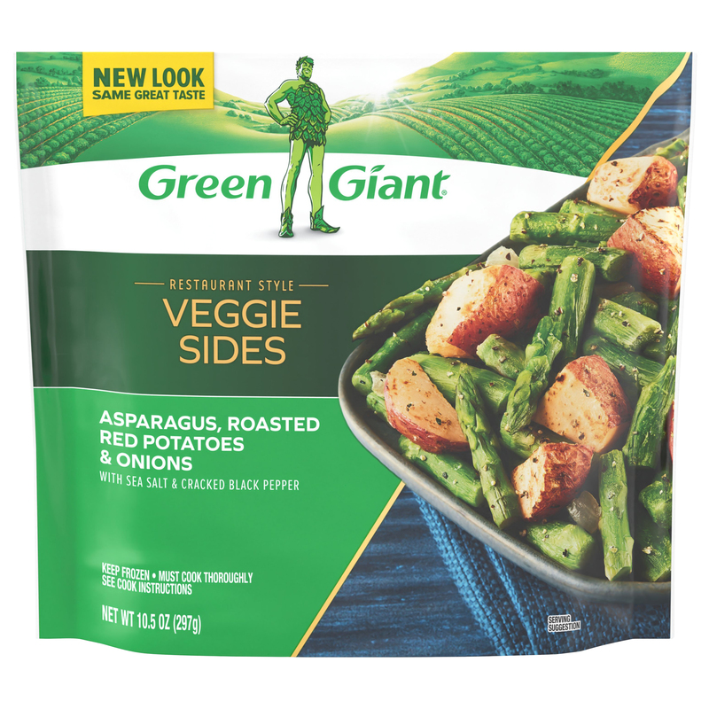 Green Giant Restaurant Style Asparagus, Roasted Red Potatoes