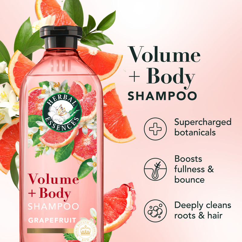 Herbal Essences Volume + Body Grapefruit Shampoo, 13.5 fl oz