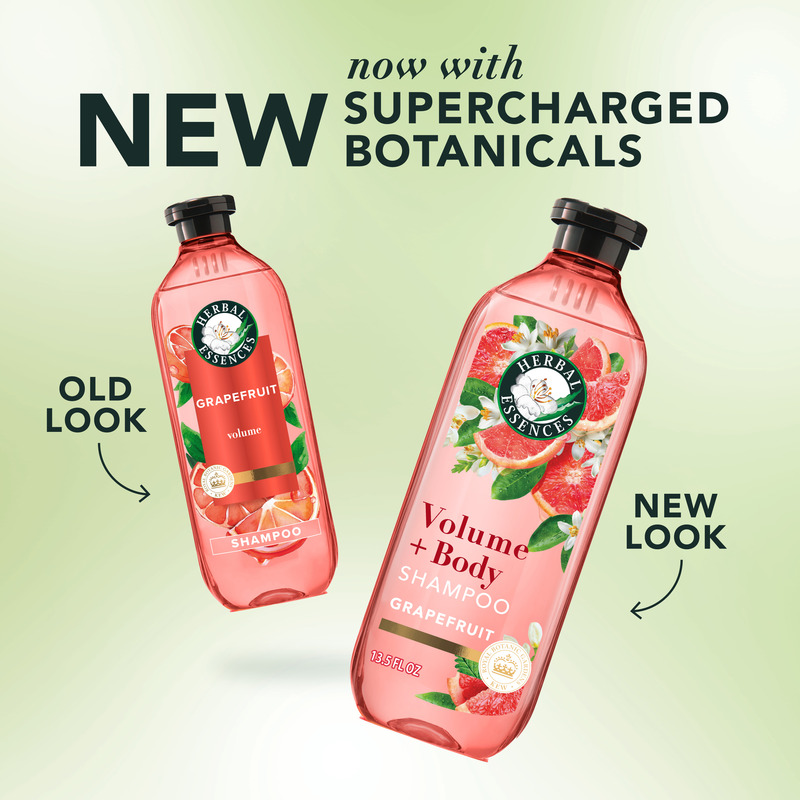 Herbal Essences Volume + Body Grapefruit Shampoo, 13.5 fl oz