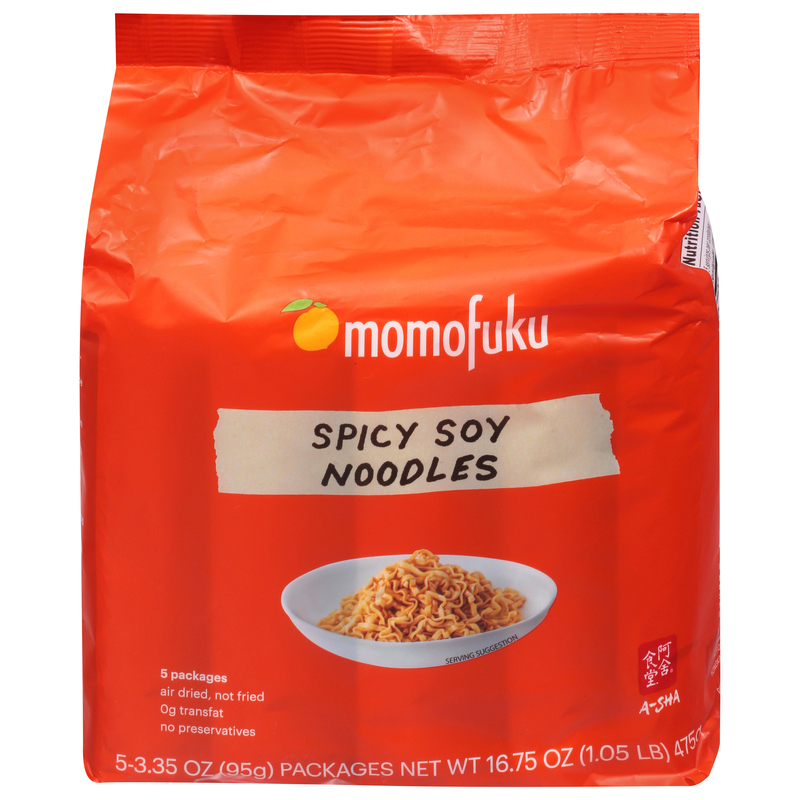 momo　ゴヌ　12種コンプ Momofuku Noodles, Spicy Soy, 5 Packages | Giant Eagle | Because It